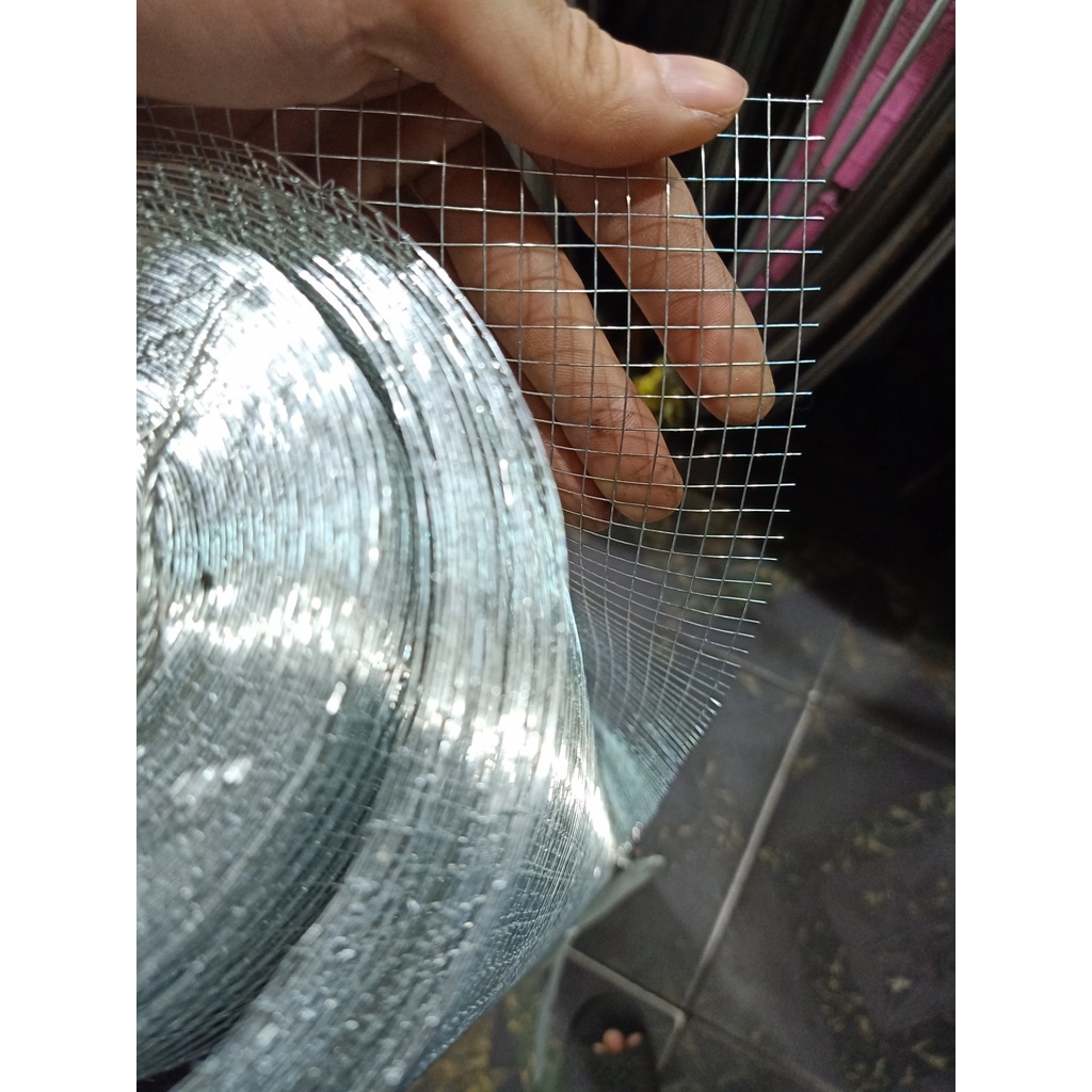 Lưới chấm chì kẽm lổ 5mm  - đậy chuồng thùng để nuôi hamster