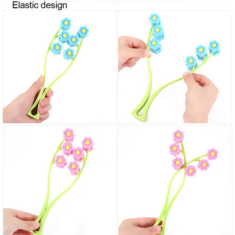 Dụng cụ lăn mát xa hình hoa thu gọn cơ mặt cho nam nữ