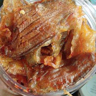 Khô cá Dãnh rim Sa tế (cá biển Phan Rí Cửa) hộp 100g - 200g - 300g
