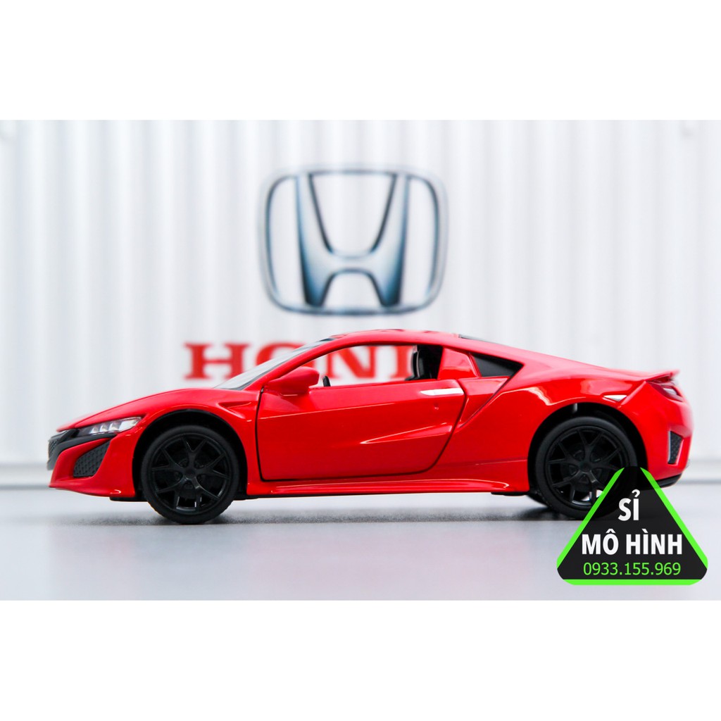 [ Sỉ Mô Hình ] Xe mô hình siêu xe Honda Acura NSX 1:32 Đỏ