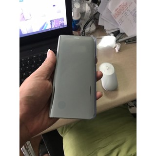 [Mã ELHAJULY giảm 6% đơn 50K] Bao da clear view galaxy S8 Nobox màu bạc