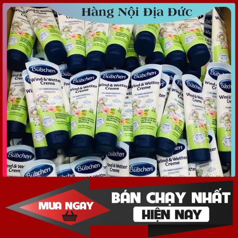 Kem dưỡng da chống nẻ dưỡng ẩm toàn thân buchen wind & wetter Creme 75ml chính hãng đức dành cho trẻ em trẻ sơ sinh