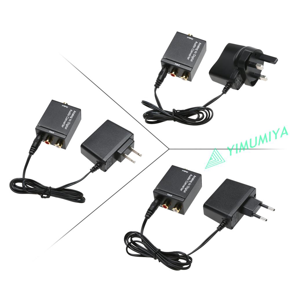 Bộ Chuyển Đổi Âm Thanh Analog L / R Sang Digital Spdif Coaxial Coax Rca