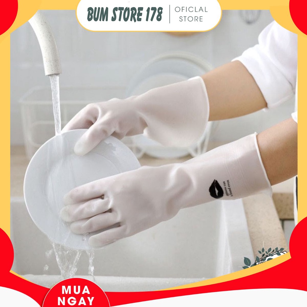 Găng Tay Cao Su , Găng tay cao su siêu dai rửa chén và làm vườn