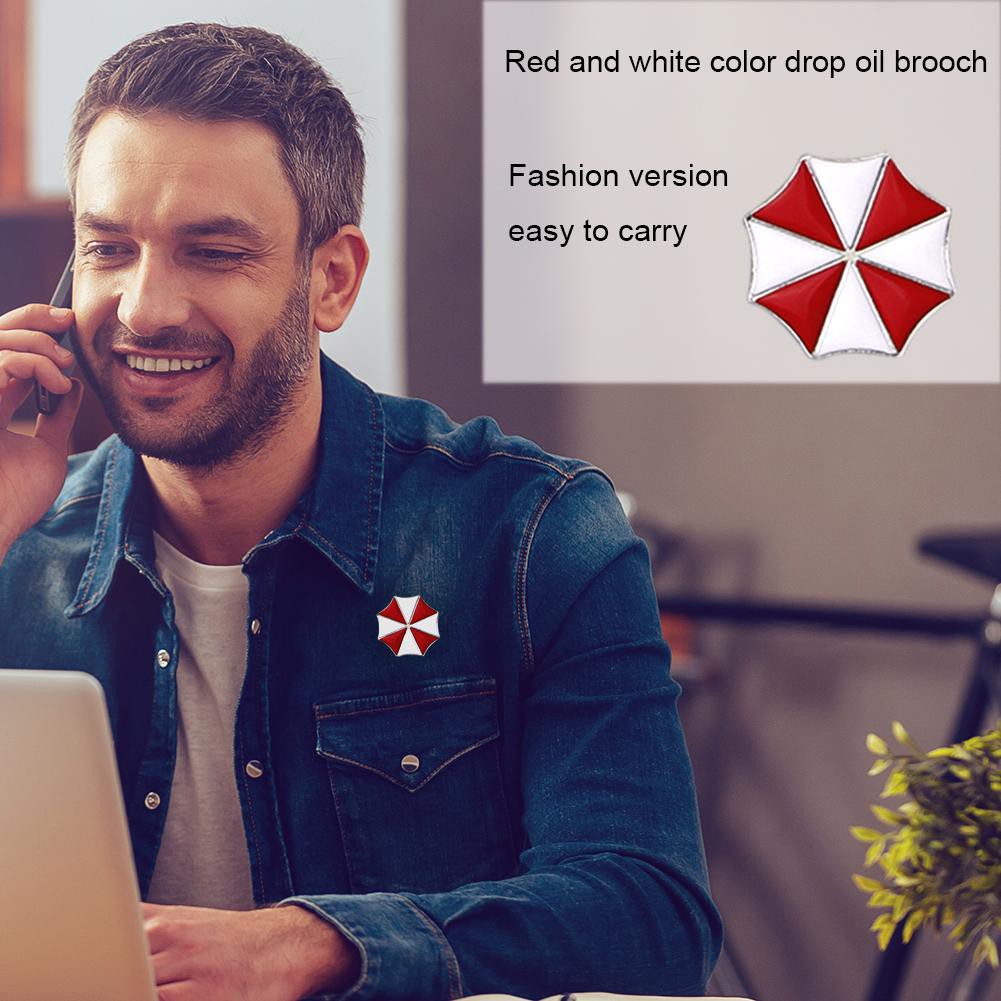 Trâm Cài Áo Hình Dù Sáng Tạo