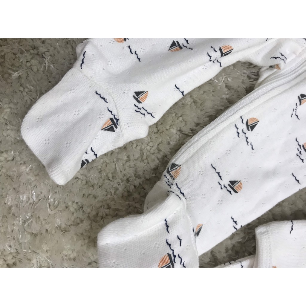 Body cotton liền tất thỏ Baby Berry