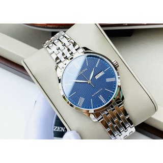 Đồng hồ nam chính hãng citizen nh8350-59l - máy automatic - kính cứng - dây thép không gỉ