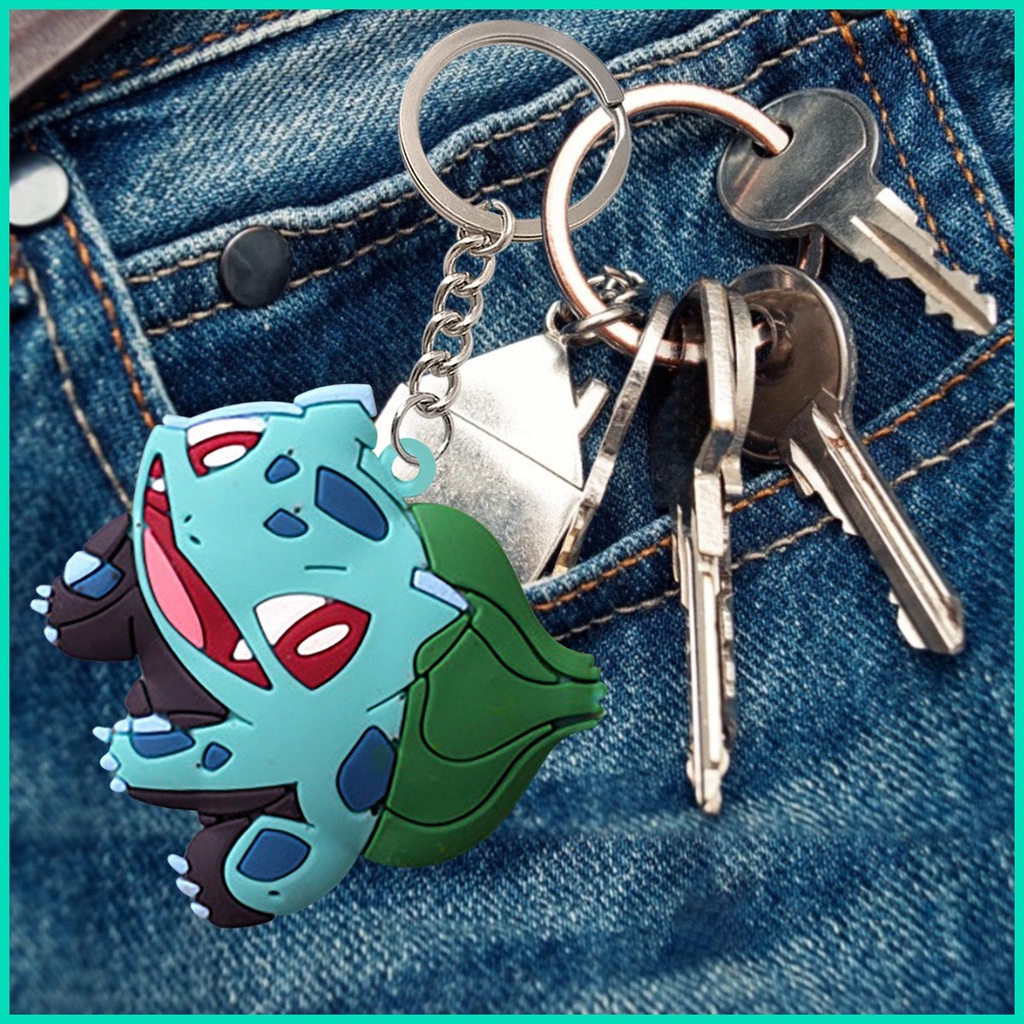 Móc Khóa Hình Rùa Pika-chu Dễ Thương