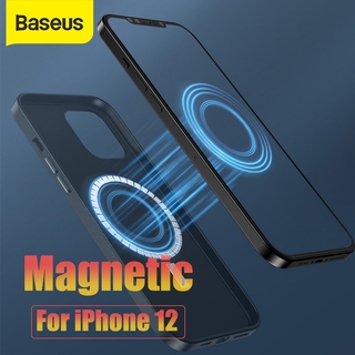 BASEUS ốp điện thoại Da Có Nam Châm Cho Iphone 12 Pro Max