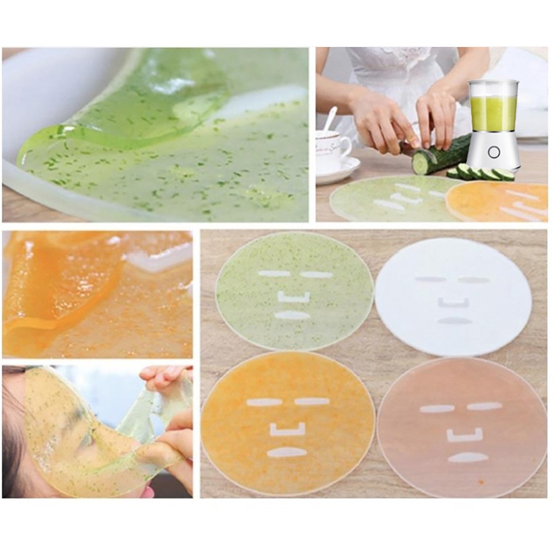 [Hàng mới về] Trái cây tự nhiên và rau quả tự nhiên SPA chăm sóc da mặt nạ hướng dẫn sử dụng bộ máy