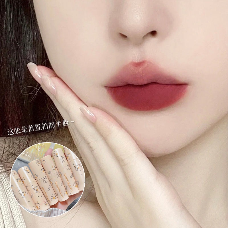 Son Môi Nhung Lì Chống Thấm Nước Hình Móng Vuốt Mèo Độc Đáo