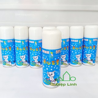 Bình xịt bọt tuyết không tan/tan cho sinh nhật sự kiện noel Giáng Sinh