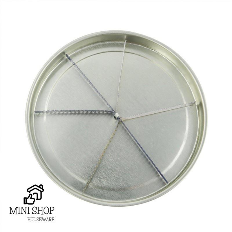 Combo 100 Hộp Đựng Nhang Muỗi Bằng Thép Không Gỉ Có Nắp Đậy An Toàn