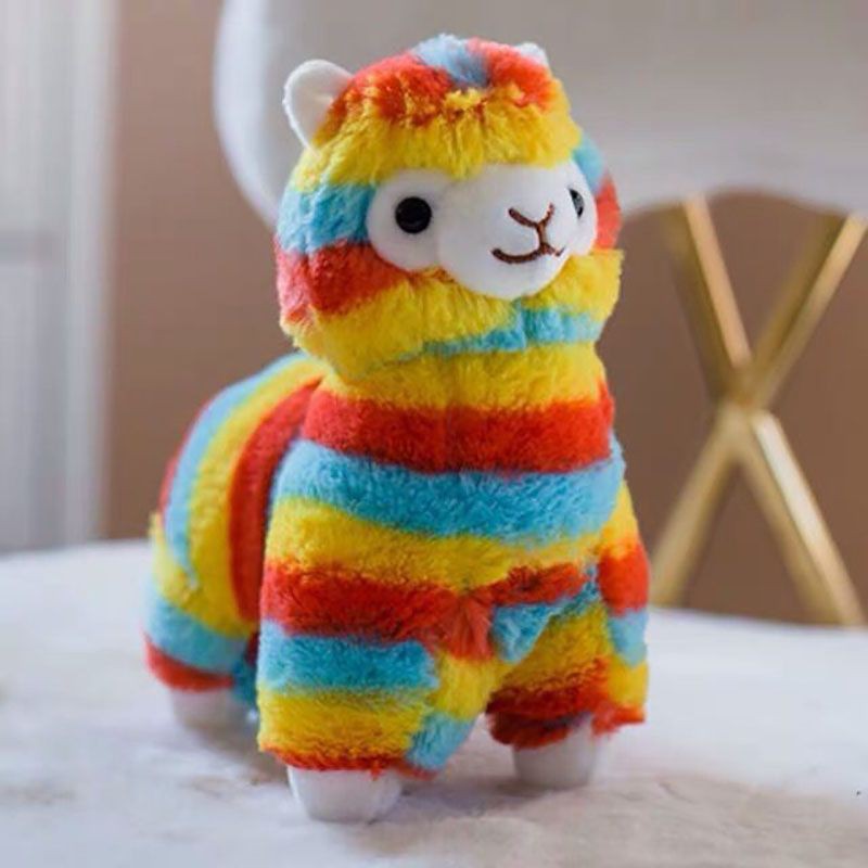 Thú bông Lạc Đà Cừu Alpaca Sắc Màu - Alpaca Cầu Vồng