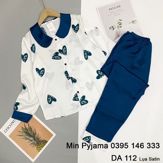 Đồ bộ mặc nhà, Lụa Satin tay dài quần dài