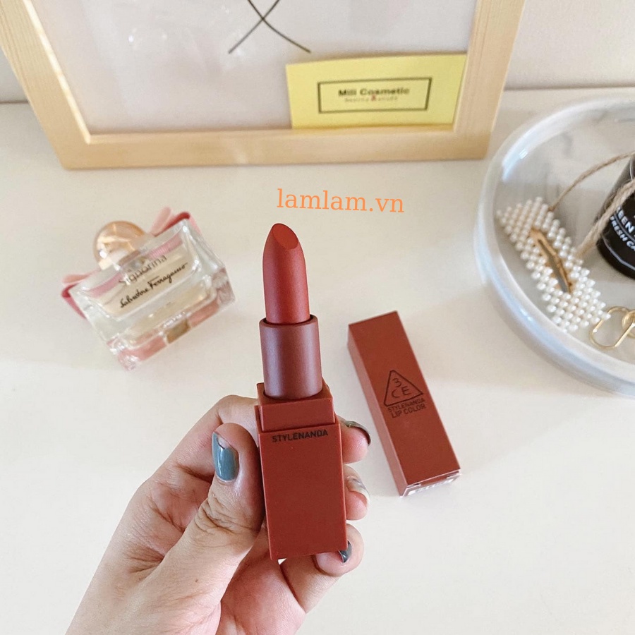 SON THỎI 3CE COLOR MATTE #909 SMOKED ROSE