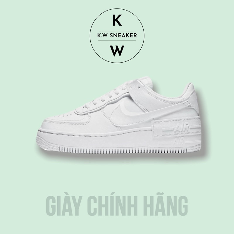 (Giày AUTH) Giày Air Force 1 Shadow nhiều mẫu chính hãng