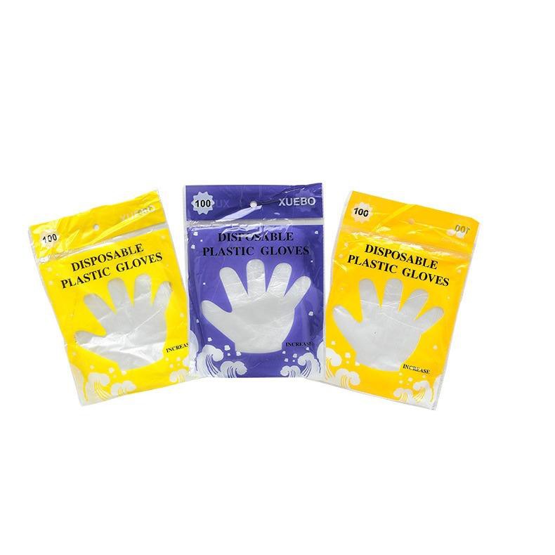 Bộ 50 găng tay nylon dùng một lần thích hợp để làm bếp