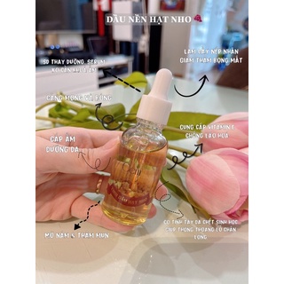 Dầu nền hạt nho - cem organic skincare