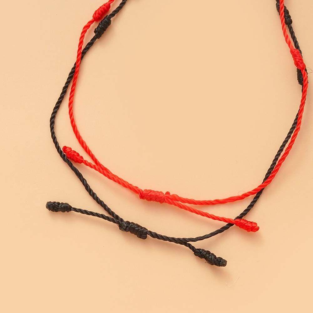 MXGOODS Vòng Tay Bện Dây Mắt Xanh May Mắn Phong Cách Bohemian Cho Cặp Đôi