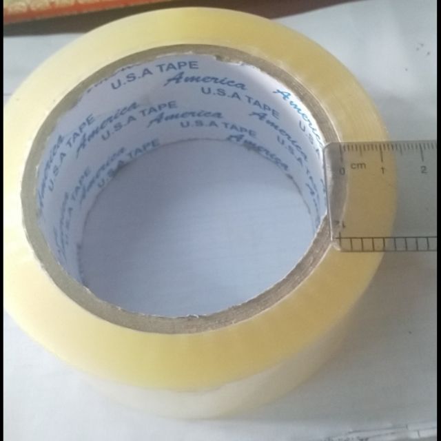 Băng keo dán thùng siêu dính 5F-100y loại dày: 1,2kg/cây= 6 cuộn.GIÁ 1 CUỘN