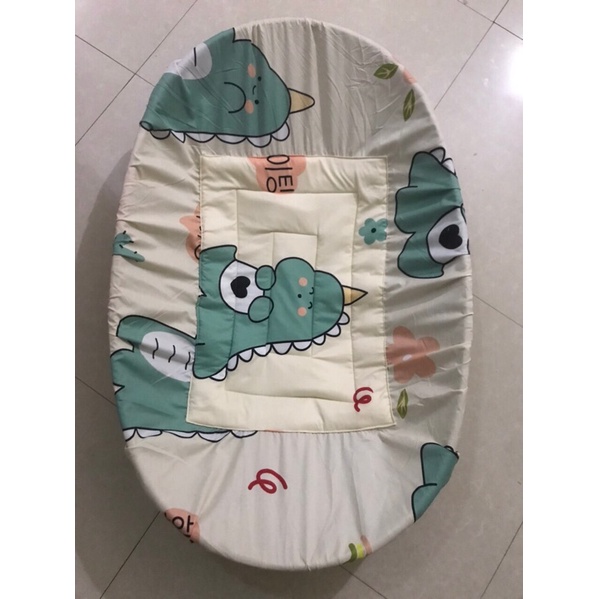 Nệm bọc nôi tre freesize