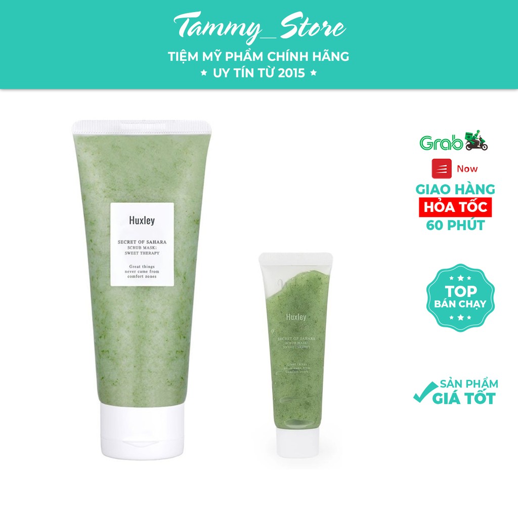 Tẩy Tế Bào Chết Chiết Xuất Từ Xương Rồng Huxley Scrub Mask; Sweet Therapy