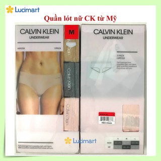 Set 3 quần lót nữ CK Calvin Klein [Hàng Mỹ]