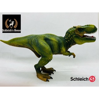 Mô hình động vật , đồ chơi con vật Schleich chính hãng khủng long bạo chúa T Rex xanh 14525 - Schleich House