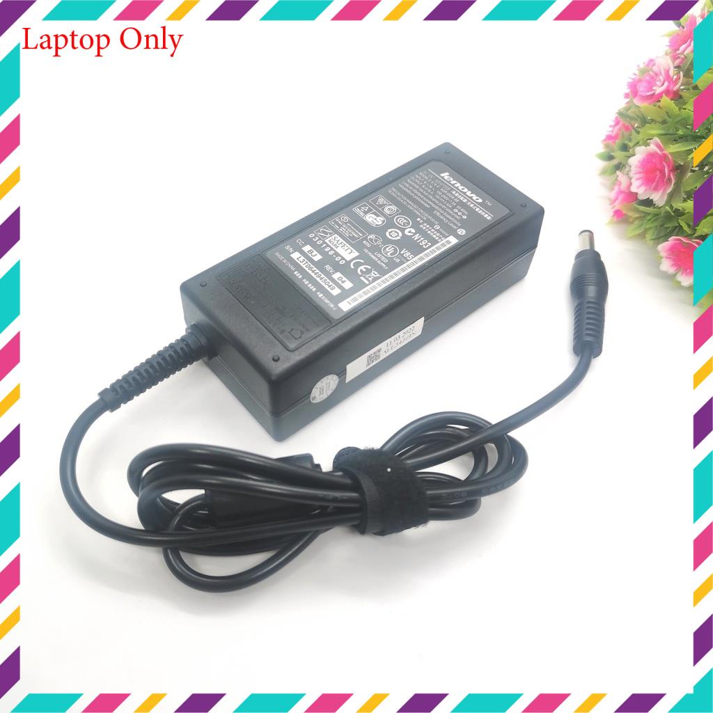 Sạc laptop Lenovo chính hãng (Zin) 19v - 3.42a - 65w chân thường ( chân 5.5mm x 2.5mm), adapter lenovo