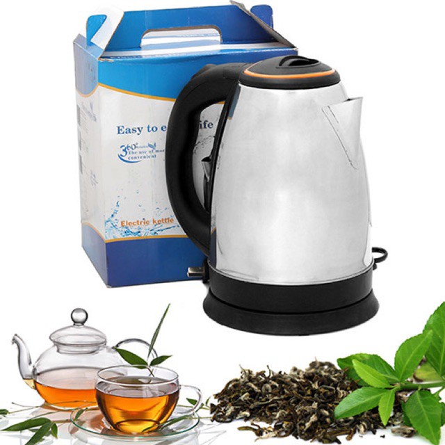 [Free Ship] Ấm Đun Nước Siêu Tốc Electric Kettle 1,8L