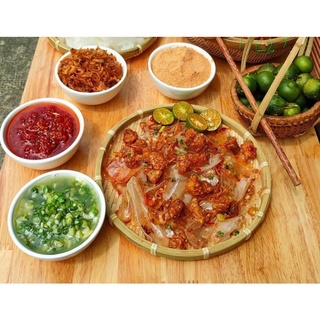 Bánh Tráng Sate Mỡ Hành Tóp Mỡ