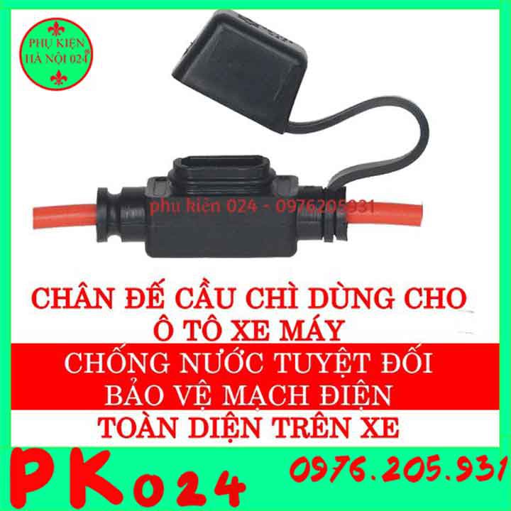 Đế Gắn Cầu Chì, Hộp Đựng Cầu Chì Dùng Cho Ô Tô Xe Máy