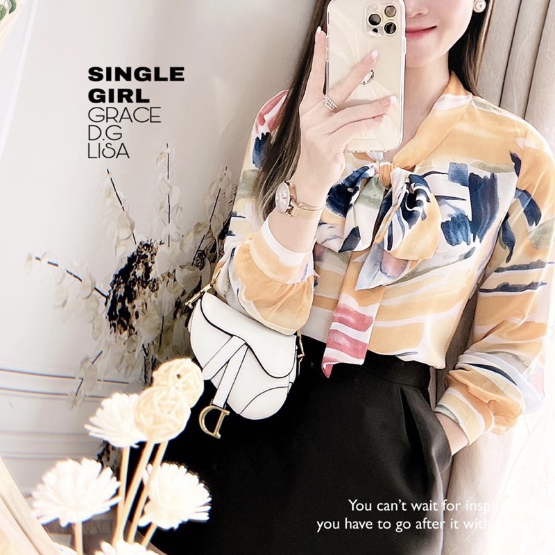 Áo sơ mi nữ công sở BIGSIZE chất đẹp thời trang trẻ trung thanh lịch hoạ tiết độc và lạ dễ phối đồ - GEM Fashion
