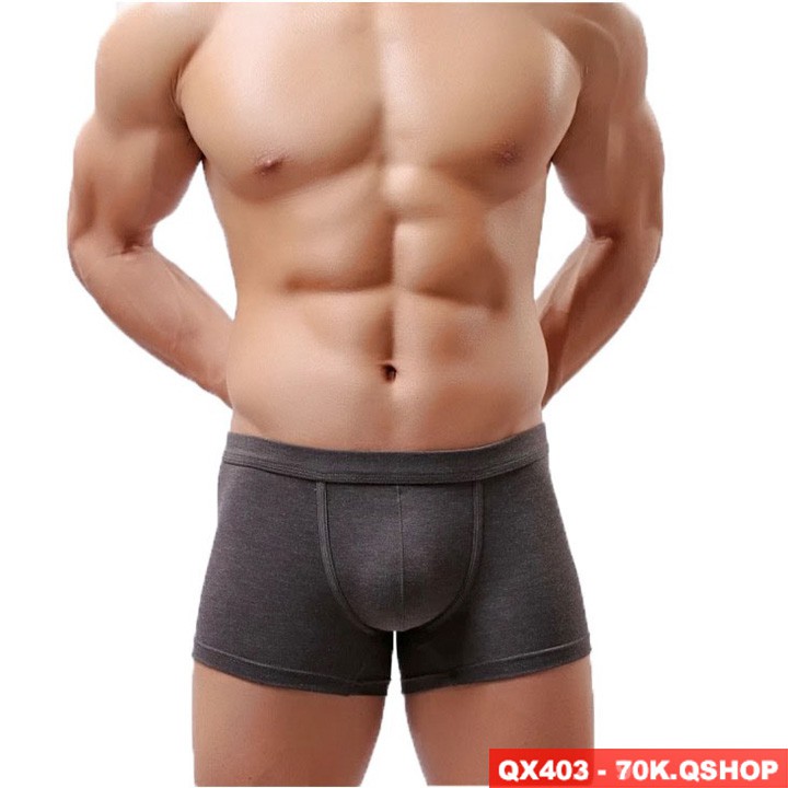 QUẦN BOXER THUN COTTON MỀM MẠI QX403