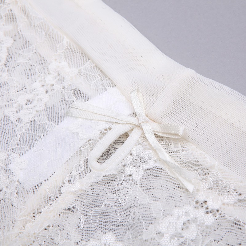 Set đồ lót ren quyến rũ phong cách châu Âu cho nữ Varsbaby v001