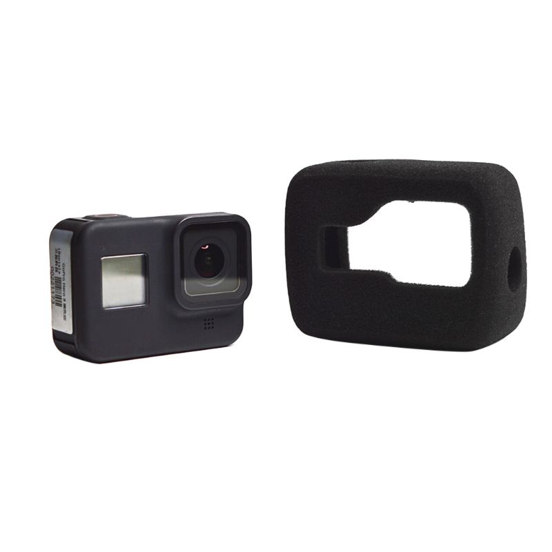 Vỏ Xốp Bọc Kính Chắn Gió Giảm Tiếng Ồn Cho Hero 8 Camera