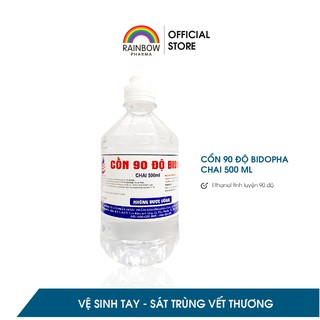 Cồn 70 / 90 độ BIDOPHA - Sát trùng, diệt khuẩn (500ml)