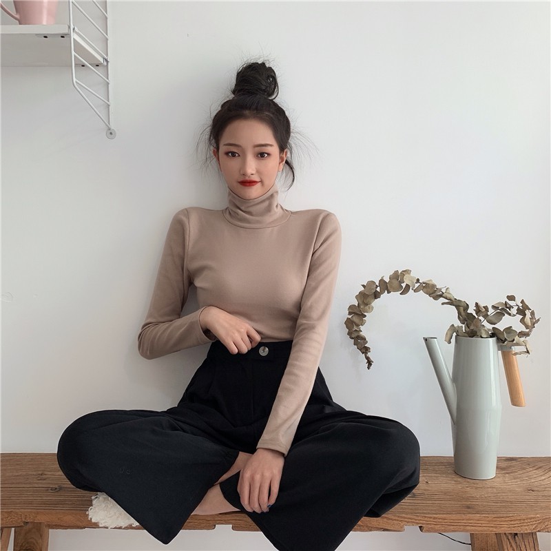 Áo Giữ Nhiệt Lót Nỉ Cổ 3P Thời Tra | BigBuy360 - bigbuy360.vn