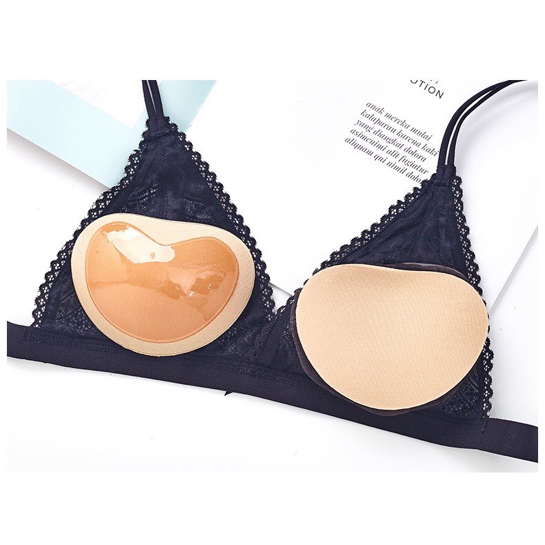 Mút độn dán bikini, đồ tập, yoga mút độn ngực, dán lót nâng siêu bền R74
