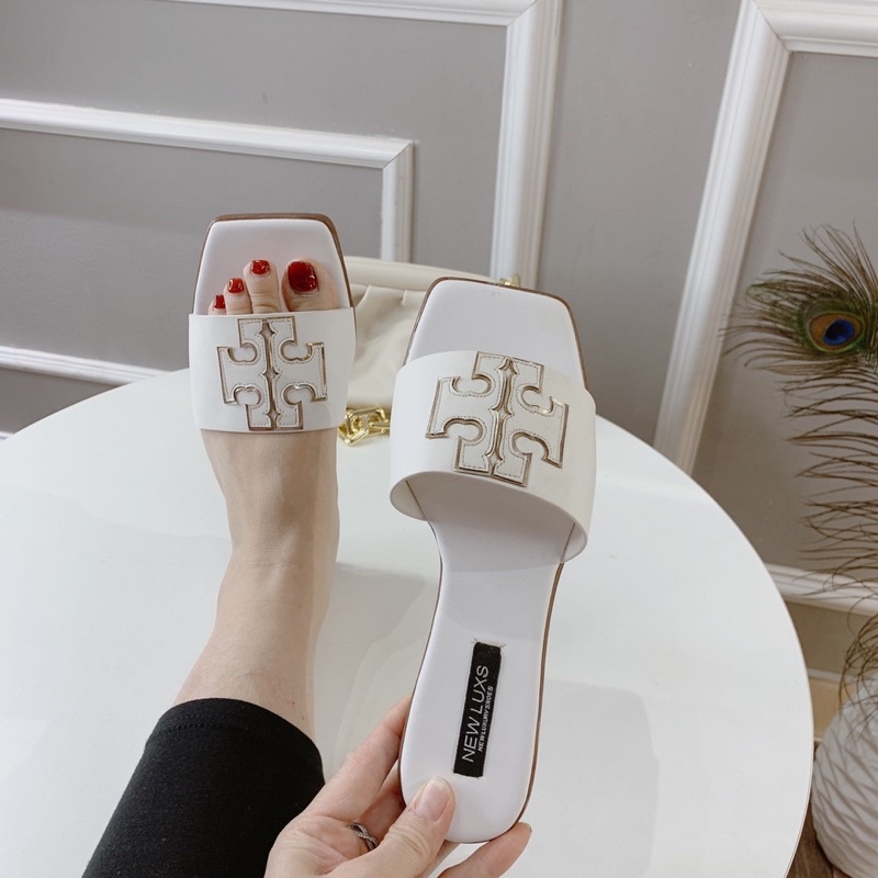 HÀNG VỀ!!Dép lê bệt Tory Burch đế kếp
