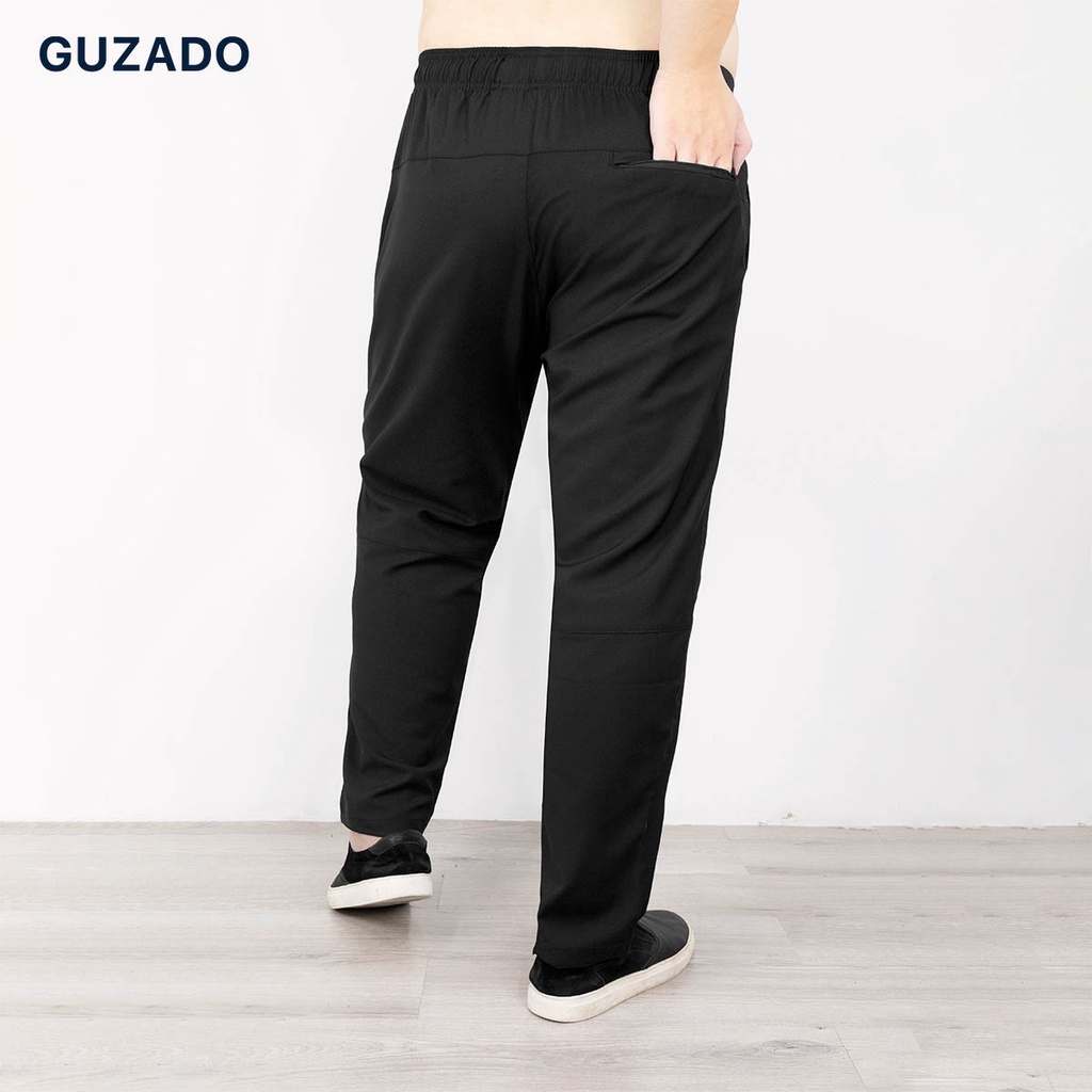 Quần dài nam Bigsize(tới 105kg) form rộng rãi thoải mái mẫu basic dễ mặc thương hiệu GUZADO