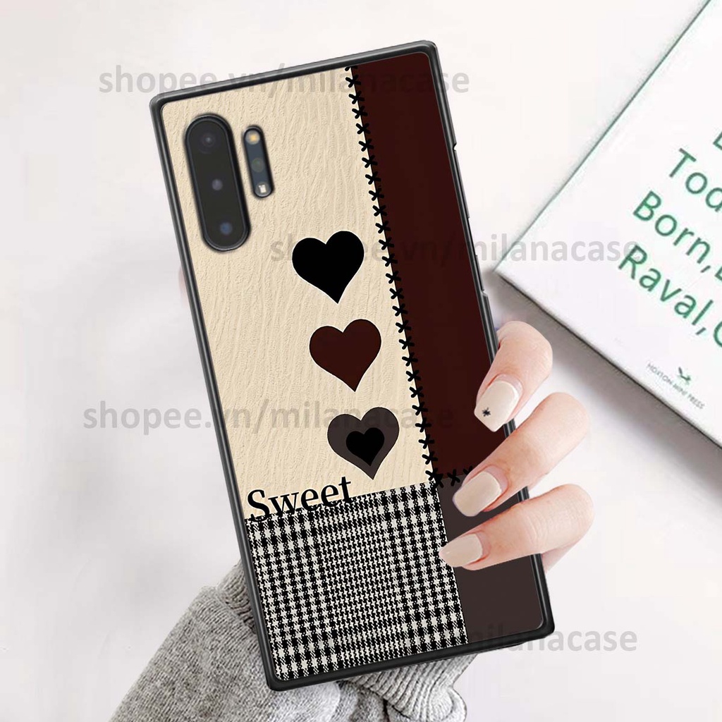 Ốp Samsung Note 10 / Note 10 Plus / Note 10+ hình trái tim be love tình yêu siêu đẹp, cá tính, thời trang