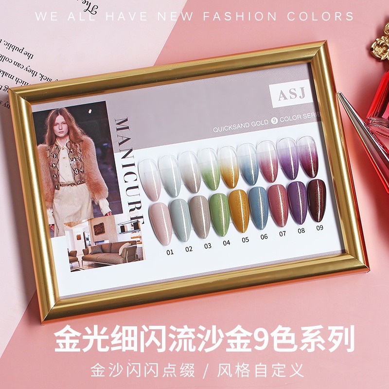 Sơn gel As Set 9 mã ASJ hàng chuẩn dung tích 15ml