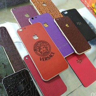 [DÁN DA] Miếng dán da IPHONE 6 PLUS - DA THẬT 100% - MIỄN PHÍ KHẮC