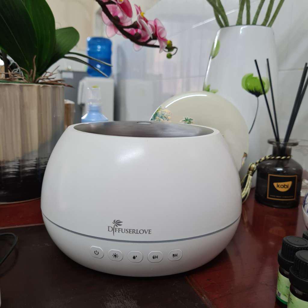 Máy khuếch tán xông tinh dầu phun sương bí ngô lớn 550ml tại Thegioidangoai