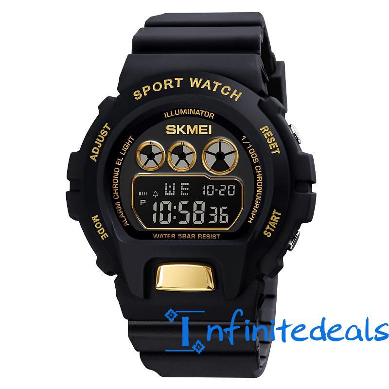 Đồng Hồ Điện Tử Skmei 1775 Đa Năng Chống Thấm Nước Cho Bé
