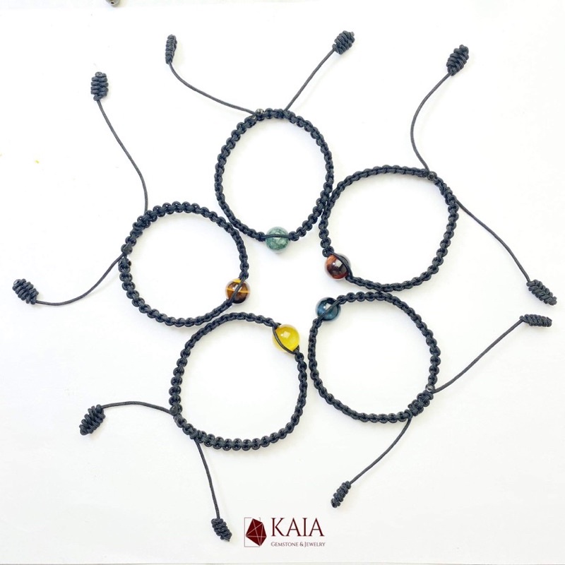 Vòng tay handmade ngũ hành cung mệnh may mắn bình An - HM0011 - KAIA