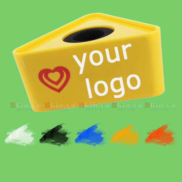 Logo micro phỏng vấn hình tam giác