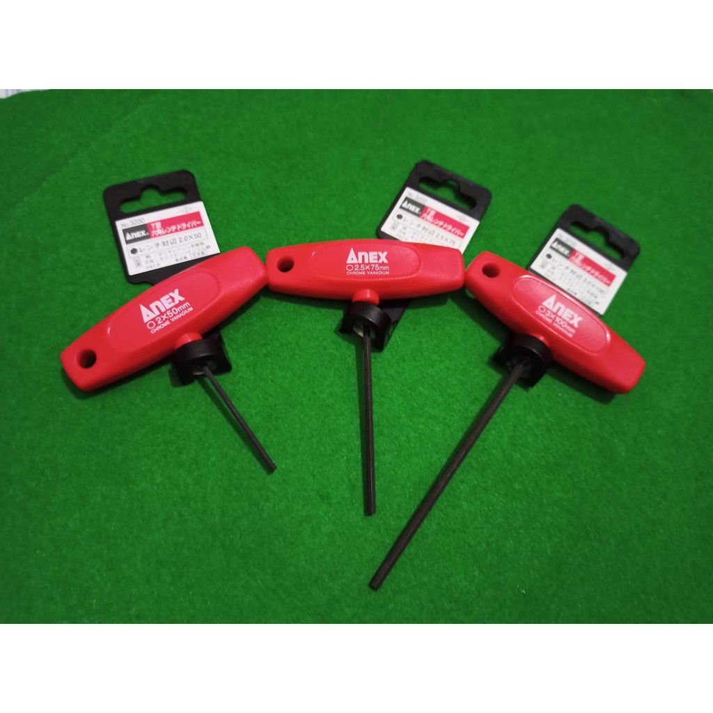 Tô vít lục giác tay cầm chữ T No.3200  Anex Made in Japan